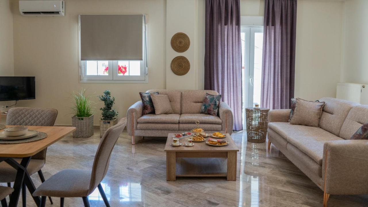 L'Olivier House Apartment Kalampáka Ngoại thất bức ảnh