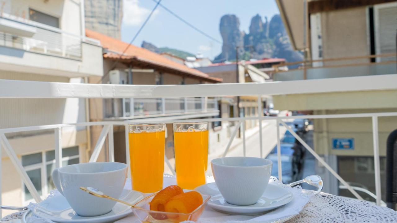 L'Olivier House Apartment Kalampáka Ngoại thất bức ảnh